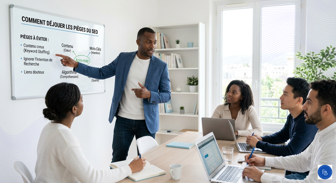Déjouer les piège du seo en tant que rédacteur web - fatou bandia expert seo geo afrique