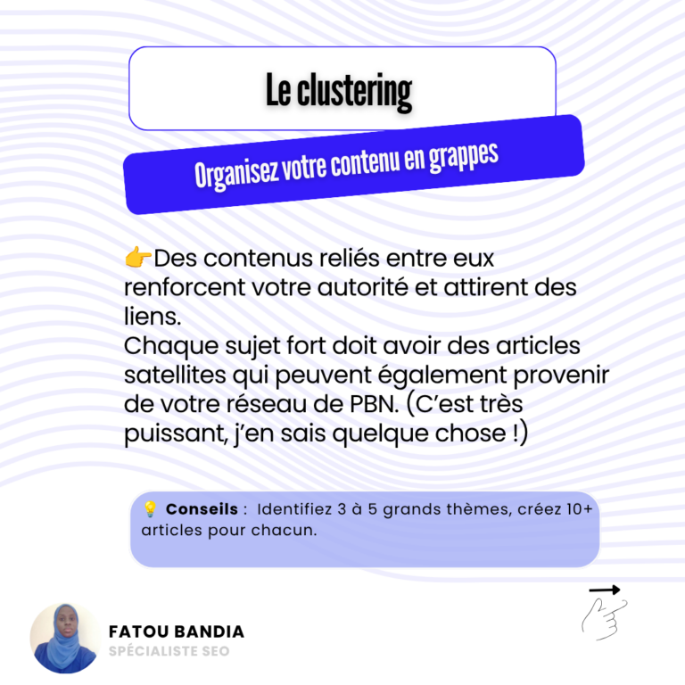 clustering fatou bandia linkbuilding