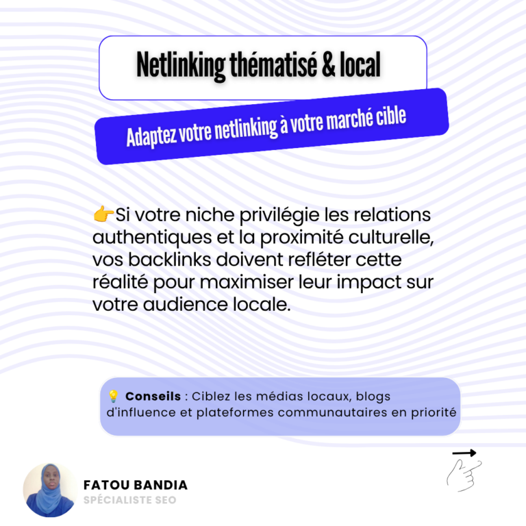 thématique netlinking ancre de liens