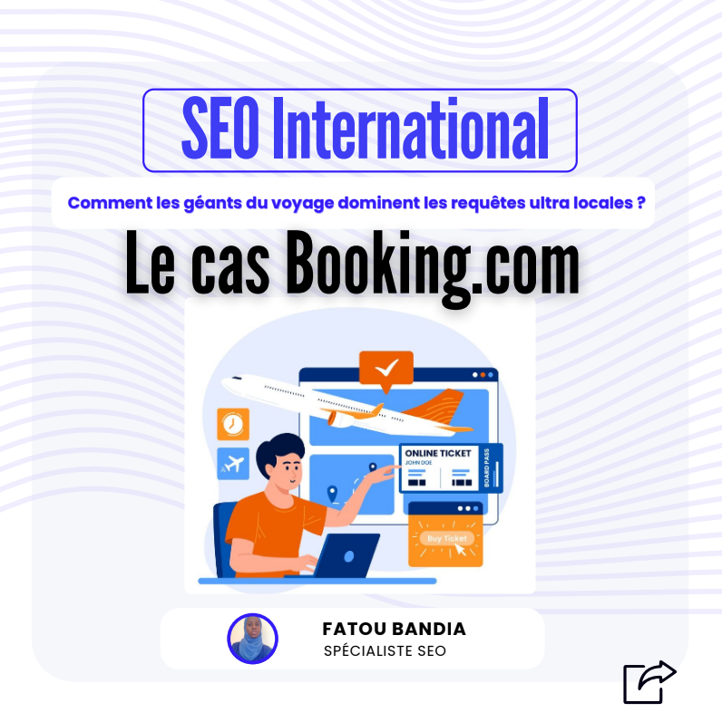 seo international booking.com fatou bandia