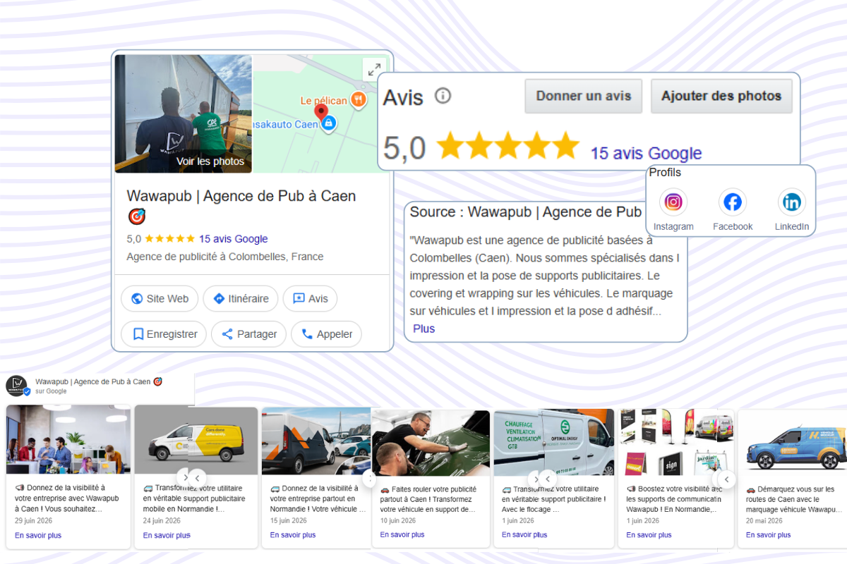 seo local et fiche gmb wawabub caen fatou bandia