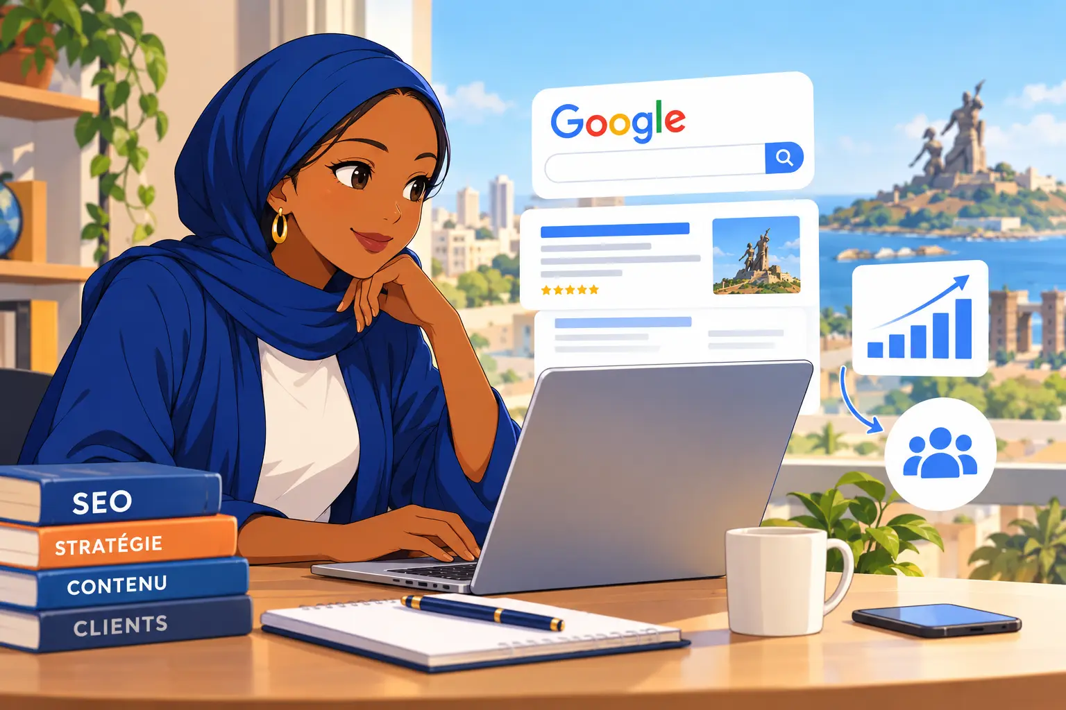 formation réérencement seo google sénégal fatou bandia experte